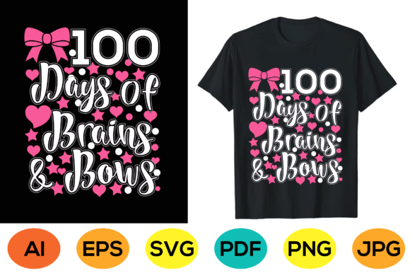 Celebrate a Milestone: 100 Day of School T-Shirt Design