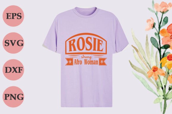Empowering Visuals: Strong Woman SVG Design by Rosie
