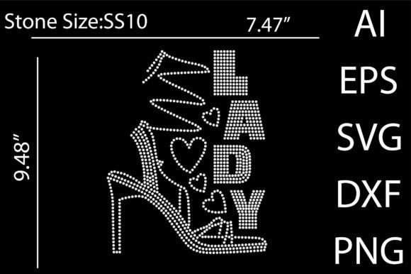 Lady Rhinestone Templates Design: Elevate Your Creative Projects