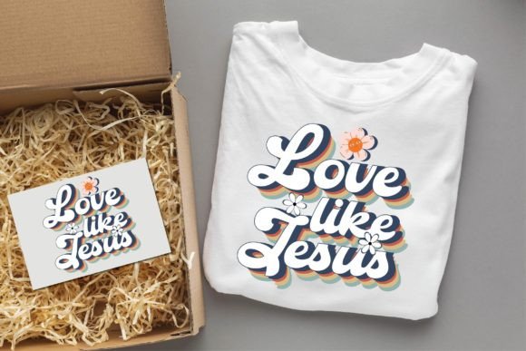 Love Like Jesus 3: Christian SVG Design for Modern Projects