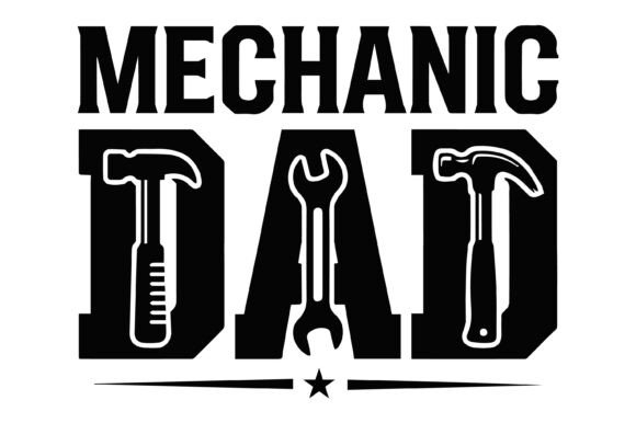 Mechanic Dad SVG Design: A Creative Asset for Modern Branding
