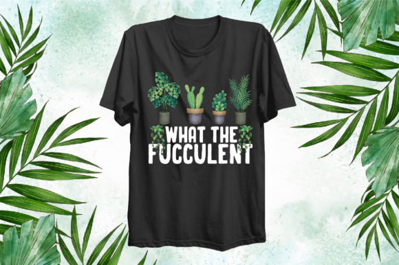 Plant SVG T-Shirt Design: A Modern Creative Asset