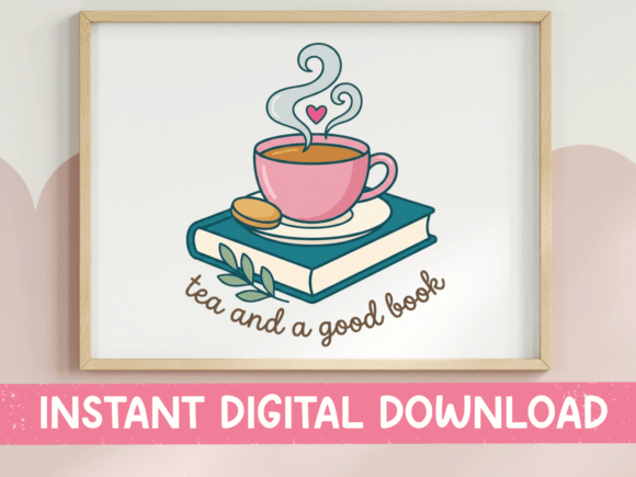 Tea and a Good Book Cozy Design: A Visual Haven