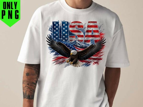USA Sublimation T-Shirt Design: A Professional Creative Asset
